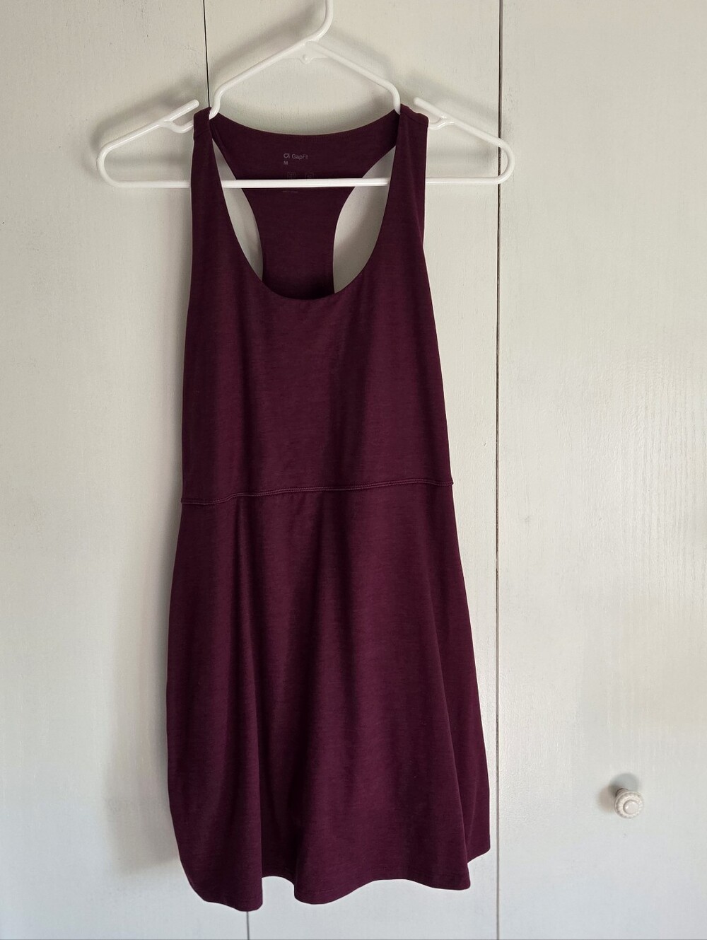 GAP Fuchsia Racerback Tank Dress - Picture 2 of 14